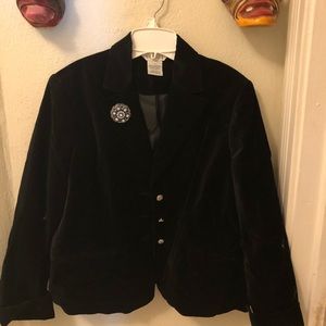 Velvet blazer